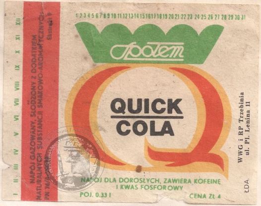 02. Quick Cola Antoniego Kosciolka - Trzebinia